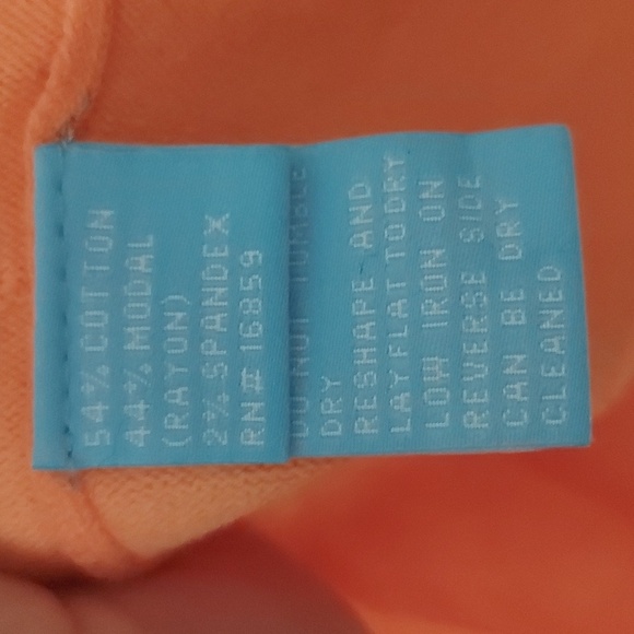 J Mclaughlin Cotton Modal Blend Leopard Ombre Lightweight Sweater Orange Size M - Picture 6 of 7